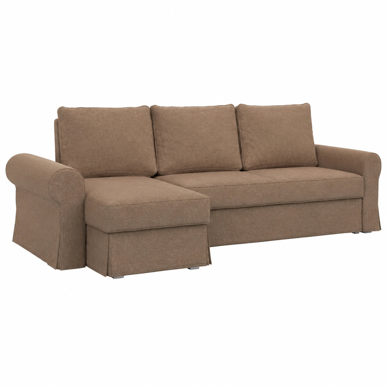 Hochwertiger Schonbezug für Backabro Schlafsofa mit Chaiselongue, 11-teilig, waschbar und langlebig