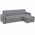 Wasserdichte Ecksofahusse 300cm, Kratz- und Fleckenresistent, Reversible Schutzhülle für Sofa - Ideal für Haustiere, Hellgrau