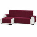 Praktischer Sofabezug für Chaiselongue 240cm links, Granatrot