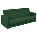 Schlafsofa Dave mit Stauraum und Klick-Klack-Funktion, in Grün erhältlich