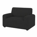 Martina Home Emilia Dehnbare Sofahusse 4-Sitzer, Schwarz, passend für 220-260 cm Breite