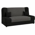 Modulares Schlafsofa Jonas mit Bettkasten und Liegefunktion aus Mikrofaser